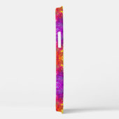 Kutkleurige abstracte spleetverf Case-Mate iPhone case (Achterkant / Rechts)