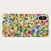 Kutkleurige bloemen Case-Mate iPhone case (Achterkant (horizontaal))