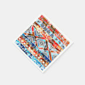 Kutkleurige gaasjes servetten (Hoek)