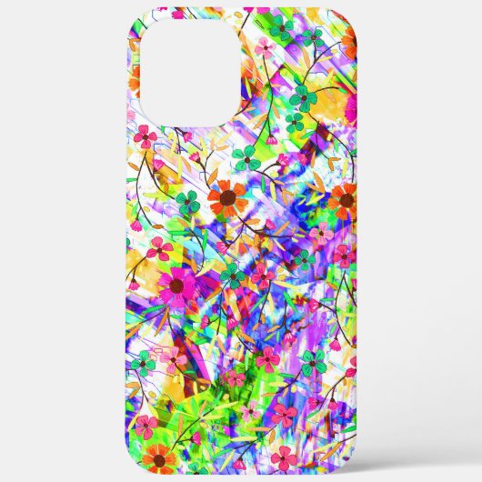 Kutkleurige magische zomerbloemen Case-Mate iPhone case (Achterkant)