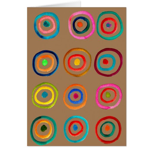 Kutkleurige regenboogcirkels (Voorkant)