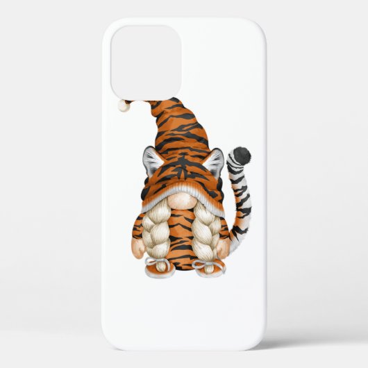 Kutkoepel in tijgerkostuum en tijgermam. Perfect Case-Mate iPhone Case (Achterkant)