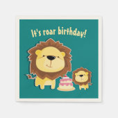 Kutluizen en Baby op zaterdag Servet (Voorkant)