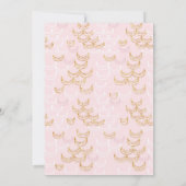 Kutmoeder en dochter Baby shower Kaart (Achterkant)