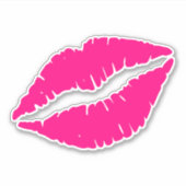 Kutropenlippenstift Sticker (Voorkant)