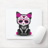 Kutroze dag van de dode keuken, wit muismat (Met muis)