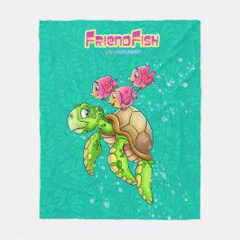 Kutschildpaddestoel Fleece Deken