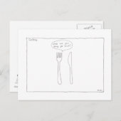 Kutselier Briefkaart (Voorkant / Achterkant)