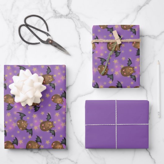 Kutsvleermuizen voor het verpakken van papier inpakpapier vel (Voorkant)