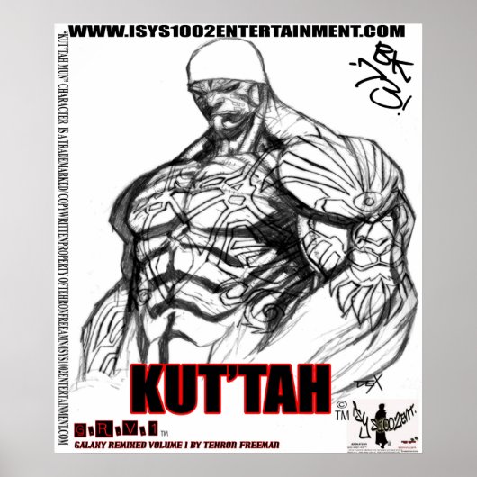 KUTTAH MUN POSTER (Voorkant)