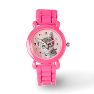 Kutten met blauwe ogen. horloge