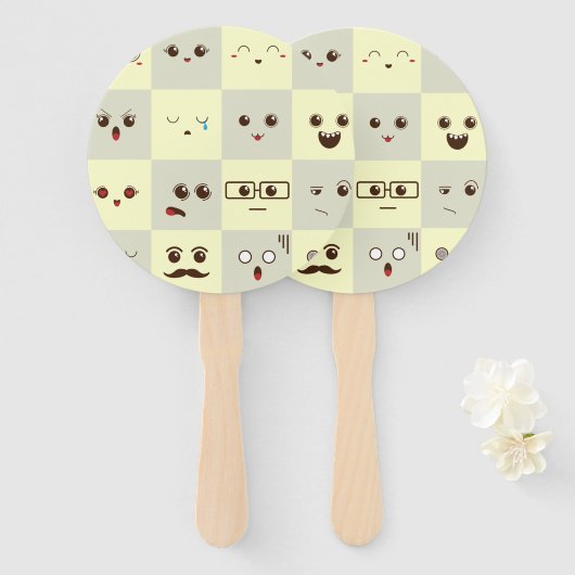 Kutvlak Handwaaier (Voorkant en achterkant)