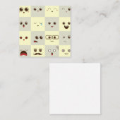 Kutvlak Vierkante Visitekaartje (Voorkant / Achterkant)