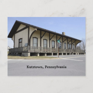 Kutztown treinstation briefkaart