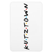 Kutztown University (VRIENDEN Logo) Magneet (Verticaal)