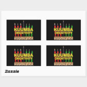 Kuumba Rechthoekige Sticker (Vel)