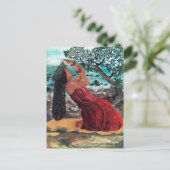 Kuuwehi hula kamani tree briefkaart (Staand voorkant)