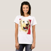 Kuvasz Color Block T-shirt (Voorkant volledig)