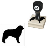 Kuvasz Hondenras Silhouet Rubberstempel (Gestempeld)