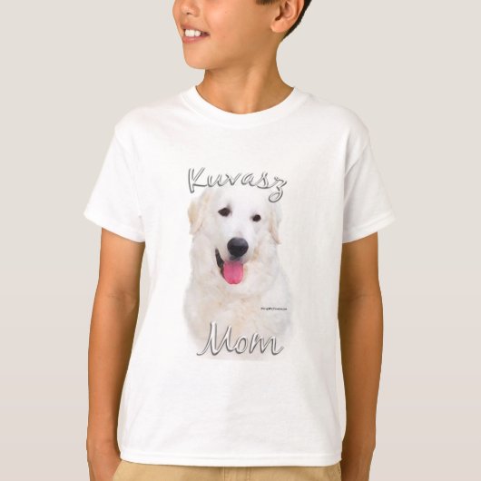 Kuvasz Mom 2 T-shirt (Voorkant)