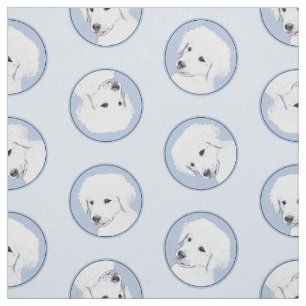 Kuvasz Schilderij Hongaarse Schattige Originele Ho Stof