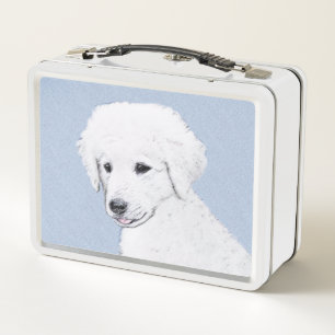 Kuvasz-schildering - Cute Original Dog Art