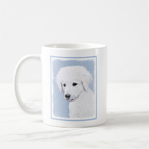 Kuvasz-schildering - Cute Original Dog Art Koffiemok
