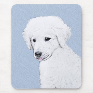 Kuvasz-schildering - Cute Original Dog Art Muismat