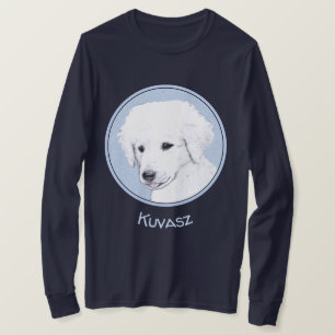 Kuvasz-schildering - Cute Original Dog Art T-shirt
