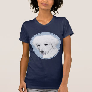 Kuvasz-schildering - Cute Original Dog Art T-shirt