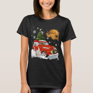 Kuvasz Wagon Red Truck T-shirt