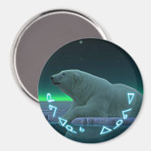 Kuvianak Innovia - Ice Edge Polar Beer Magneet (Voorkant / Achterkant)
