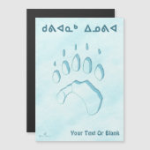 Kuvianak Innovia - Polar Beer Paw Print (Voorkant / Achterkant)