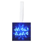 Kuvianak Innovia - Snowburst Kubus Ornament (Voorkant)