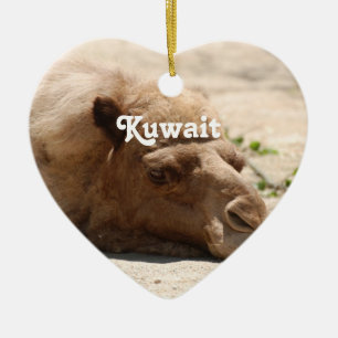 Kuwait Camel Keramisch Ornament