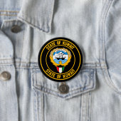 Kuwait Round Emblem Ronde Button 7,6 Cm (In situ)