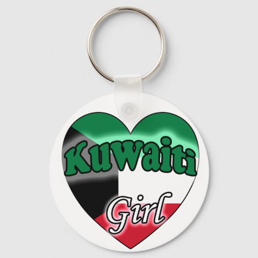 Kuwaiti Girl Sleutelhanger (Voorkant)