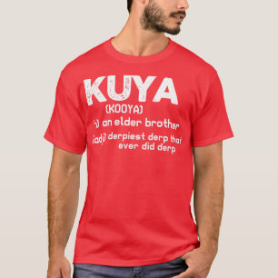 Kuya grote broer grappig t-shirt