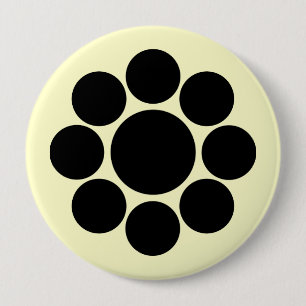 Kuyo, Japan Ronde Button 4,0 Cm