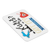 Kužiš? Zagreb Kroatië Magneet (Rechterzijde)