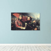 Kuzma Minin & Dmitry Pozharsky Canvas Afdruk (Insitu (Houten vloer))