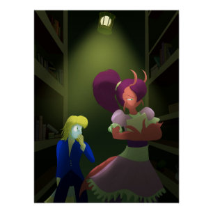 Kuzoura en Crayfish Girl Perfect Poster