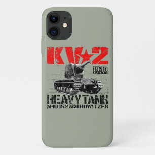 KV-2 zware sovjettank iPhone 11 Hoesje