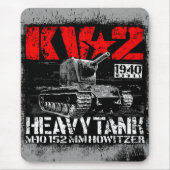 KV-2 zware sovjettank Muismat (Voorkant)