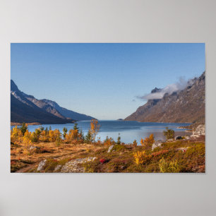 Kvaloya Island Poster