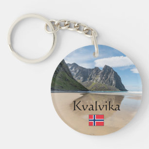 Kvalvika Lofoten Norway Sleutelhanger
