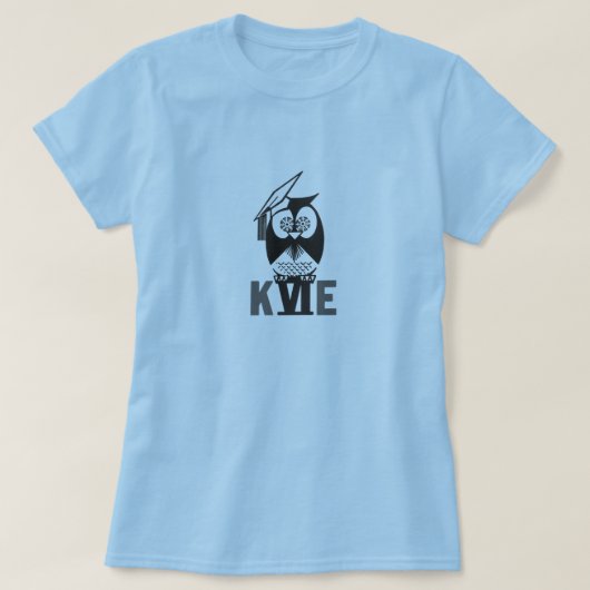 KVIE 50's/60's Retro Logo T-shirt (Design voorkant)