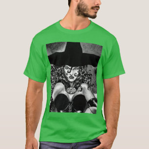 KWAAADAARDIGE HEKS GOTH MEISJE HORROR Hekserij Ill T-shirt