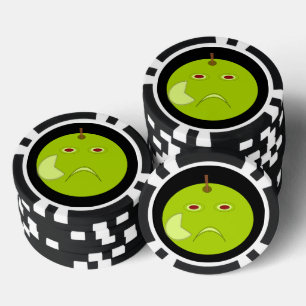 Kwaad Apple met Scar Halloween Poker Chips