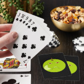 Kwaad Apple met Scar Halloween-spelkaarten Pokerkaarten (Insitu)